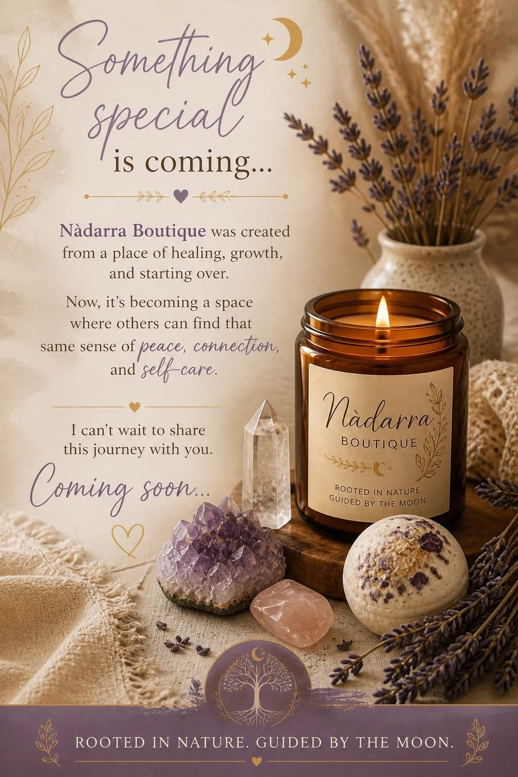 A Gentle Beginning: Rooted in Nature, Guided by the Moon