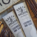 Lavender & Sage Hand Dipped Incense: 10 Sticks