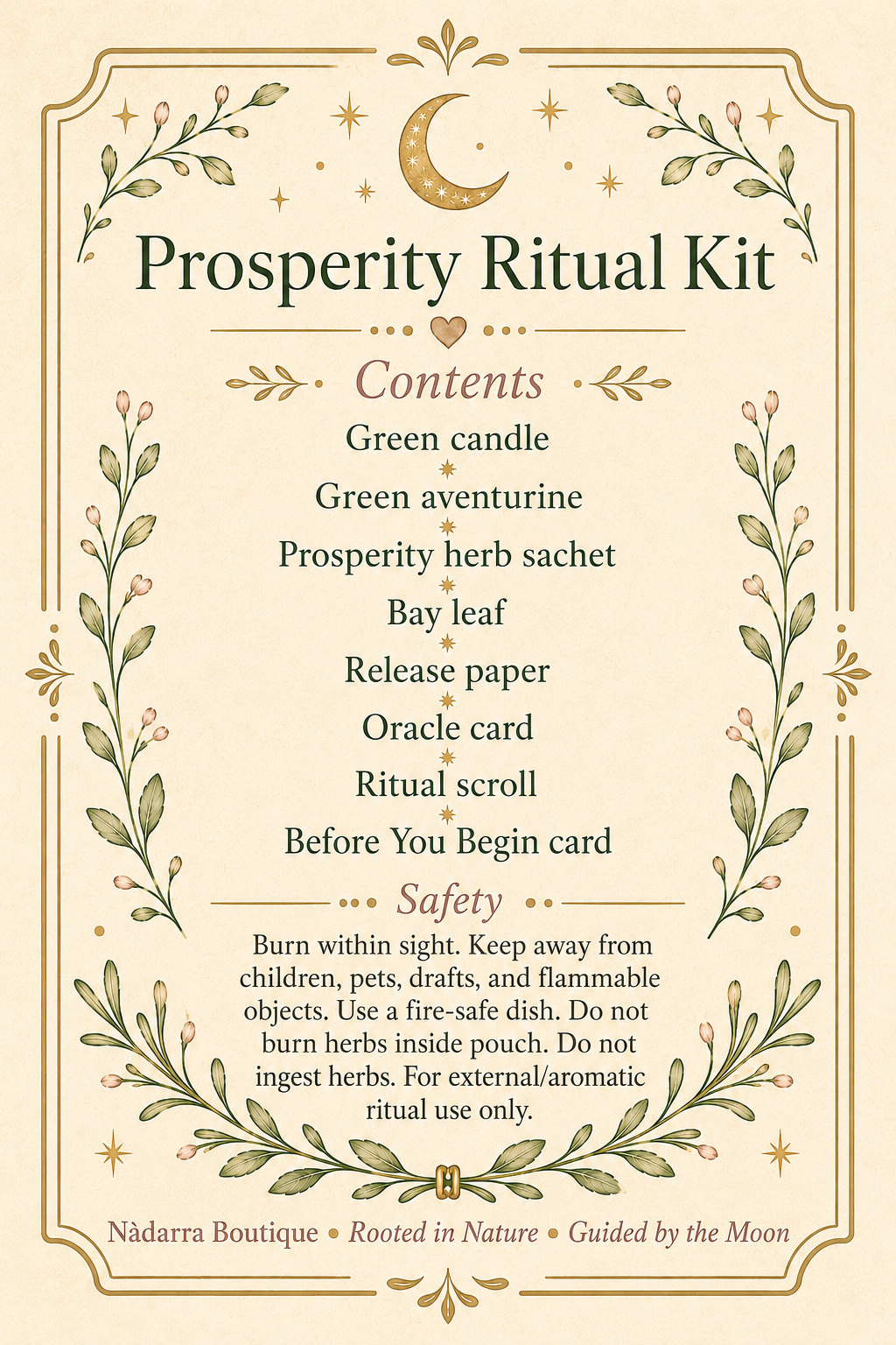 Prosperity Ritual Mini Kit