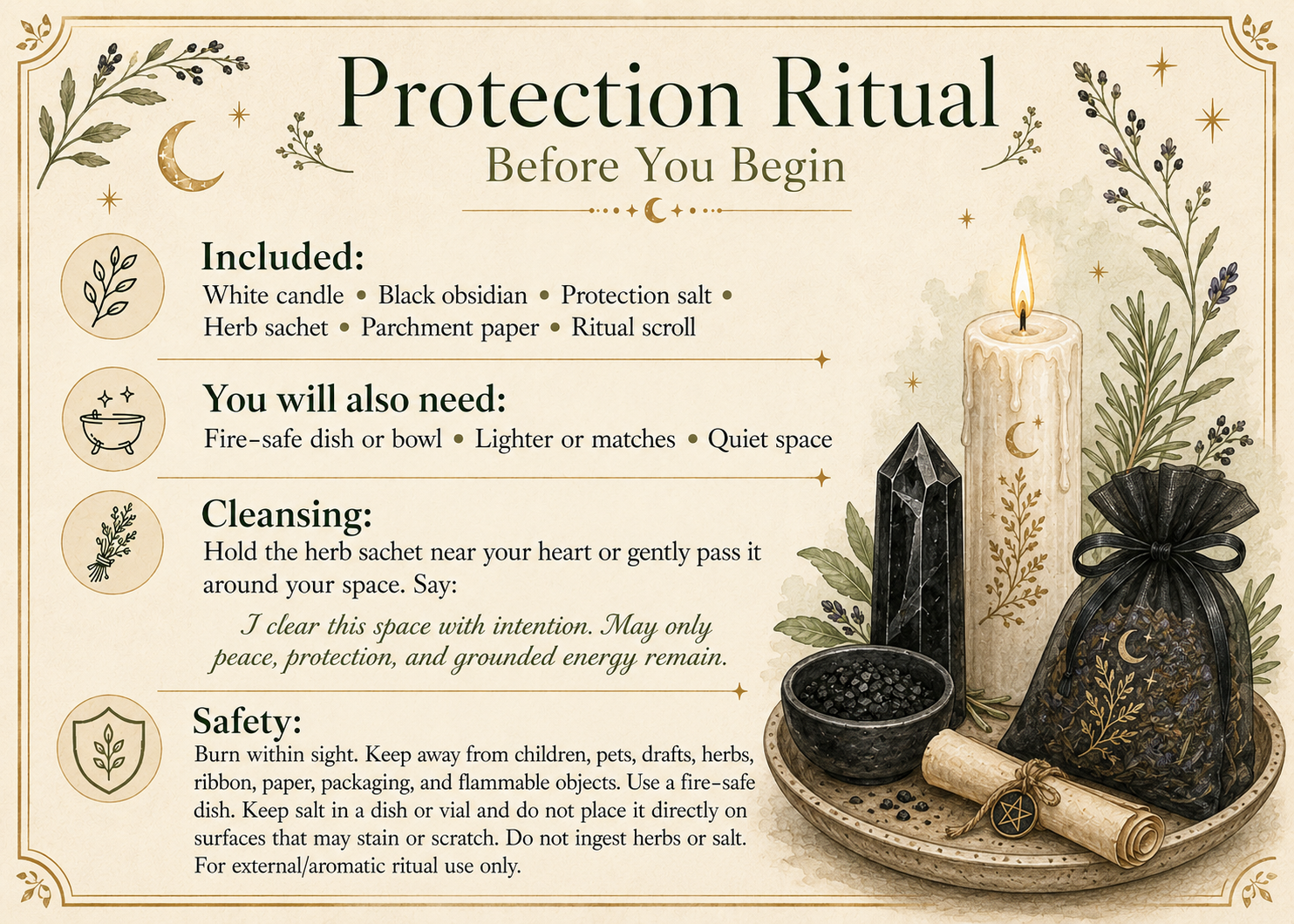 Protection Ritual Mini Kit