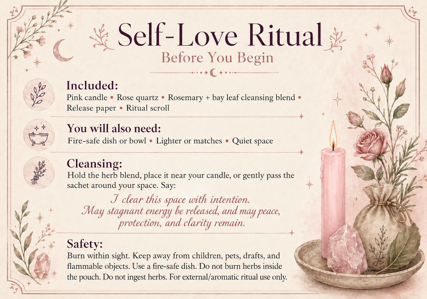 Self-Love Ritual Mini Kit