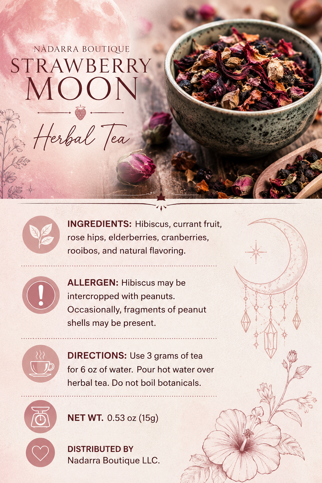 Strawberry Moon Tea