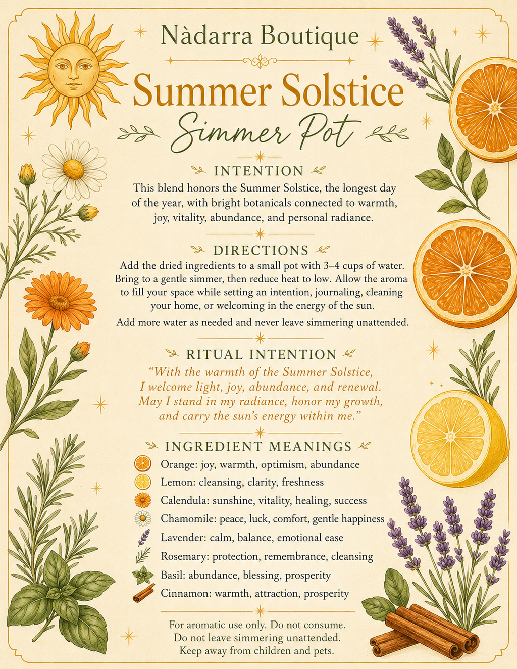 Summer Solstice Experience