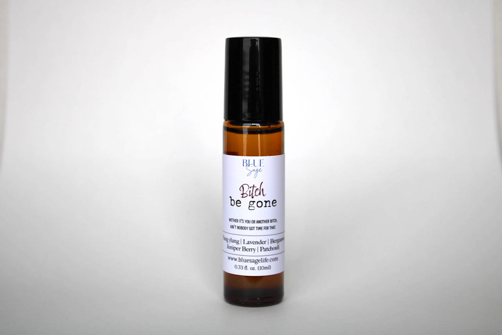 B*tch Be Gone Essential Oil Aromatherapy Roller | Funny Gifts