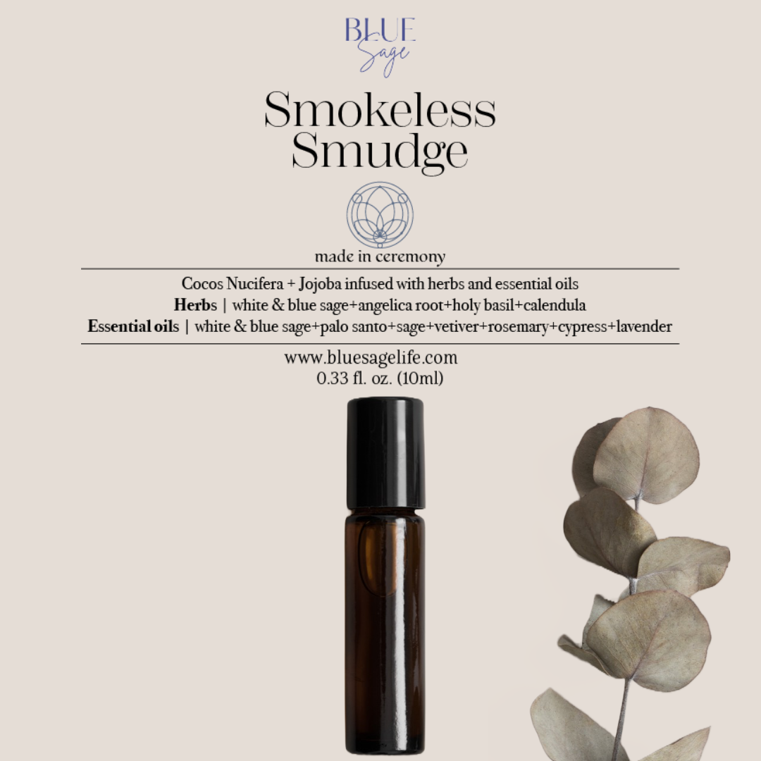 Smokeless Smudge Essential Oil Roll On | Aromatherapy